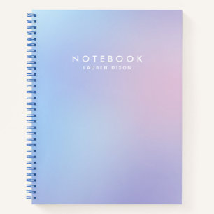Pastel Gradient-Notebook Notizbuch