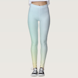 Pastel Gradient Vintages Muster Leggings