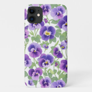 Pastel Graphic Lila Stiefmütterchen Telefongehäuse Case-Mate iPhone Hülle
