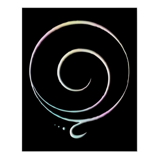 Pastel Gratitude  Poster (Vorderseite)