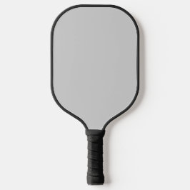 Pastel Gray Solid Color | Klassisches Elegant Pickleball Schläger