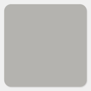 Pastel Gray Square Sticker