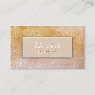 Pastel Grunge Business Card Visitenkarte