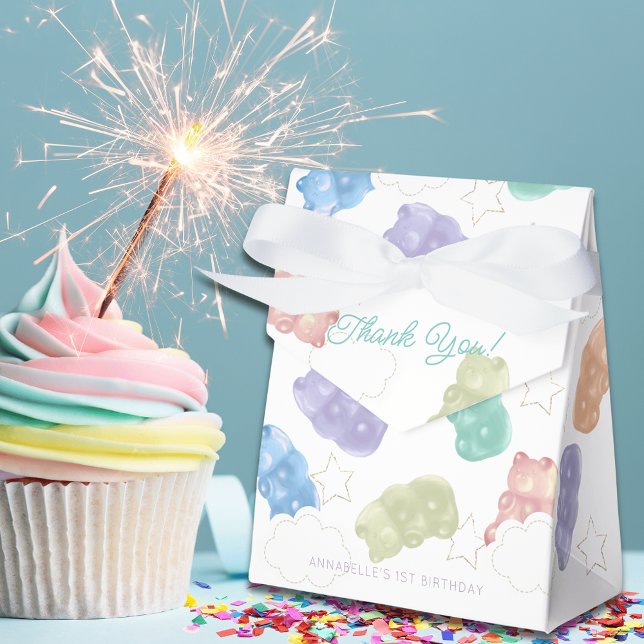 Pastel Gummy Bär zum Geburtstag Geschenkschachtel (Von Creator hochgeladen)