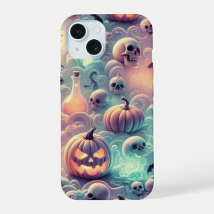 Pastel Halloween Citrouilles, potions et crânes da