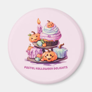 Pastel Halloween Delights Magnet