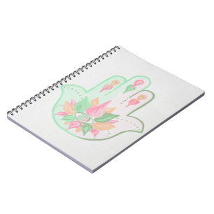 Pastel Hamsa-Notebook Notizblock
