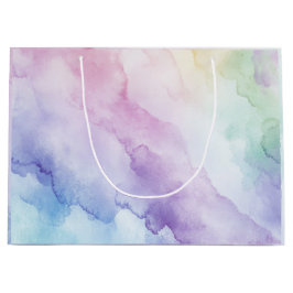 Pastel Harmony Geschenktasche Große Geschenktüte