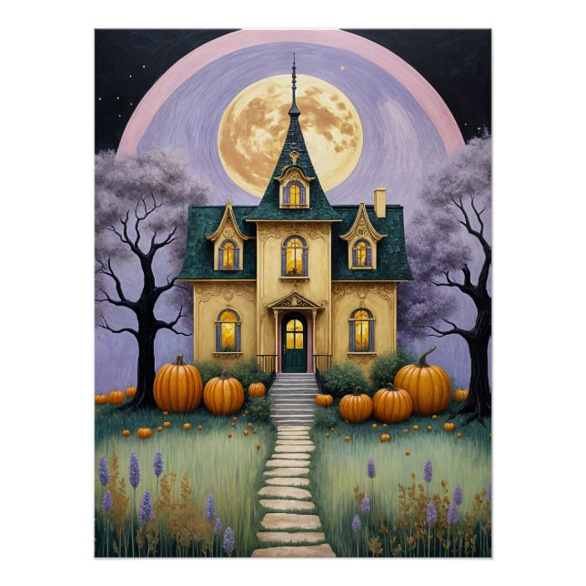 Pastel Haunt Poster (Vorderseite)