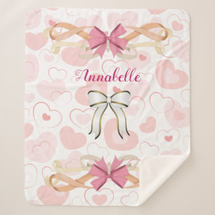 Pastel Hearalize mit Viktorianischer Multifunktion Sherpadecke