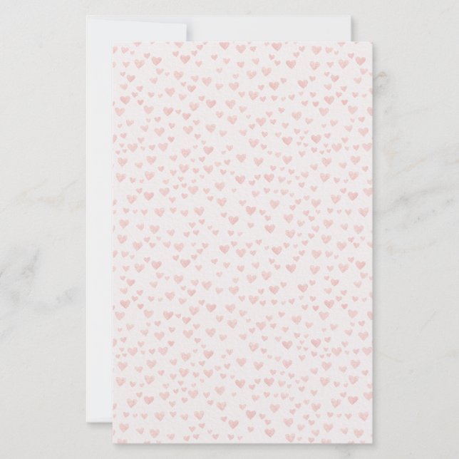 Pastel Hearts Paper Sheet (Vorderseite)