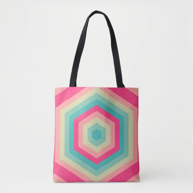 Pastel Hexa Radiance Tasche (Vorderseite)