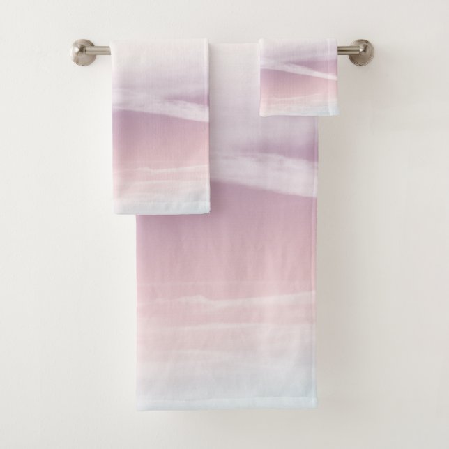 Pastel-Himmel-Traum 2 Badhandtuch Set (Insitu)