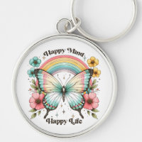 Pastel Hippie "Happy Mind Happy Life"