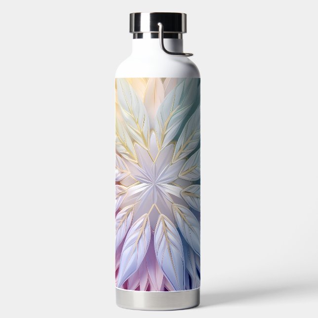 PASTEL HOLIDAY CHRISTMAS SNOWFLAKE TRINKFLASCHE (links)