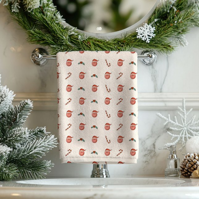 Pastel Holiday Towels Groovy 70s Bathroom Joy (Pastel Holiday Towels Groovy 70s Bathroom Joy)