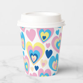 Pastel hört. pappbecher