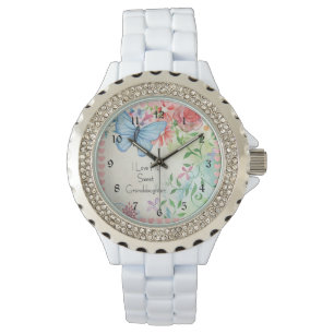 Pastel Hübsches Design für Großtochter Armbanduhr