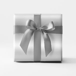 Pastel Imitate Silver Gray Foil Ombre Geschenkpapier