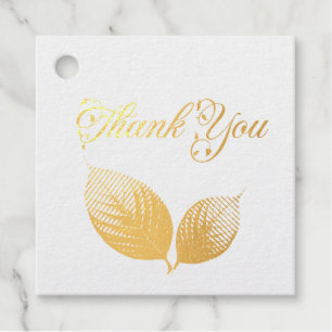 Pastel Iridescent Blätter Hochzeiten Dreamy Pastel Geschenkanhänger