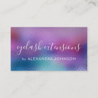 Pastel Iridescent Foil Blau, Lila und Aquamarin