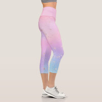 Pastel Iridescent Holografischer Glitzer Stars Gal