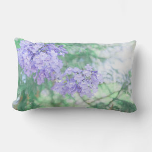 Pastel Jacaranda Tree Blume Kissen Kissen Kissen K