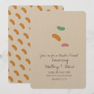 Pastel Jelly Candy Gender Reveal Einladung