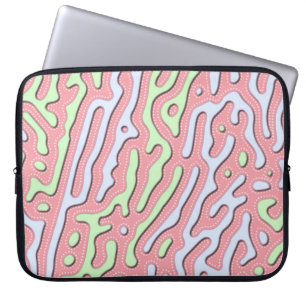 Pastel Kawaii Abstrakt-farbiger Spritzer Design Laptopschutzhülle