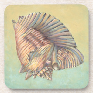 Pastel Large Conch Muschel Untersetzer
