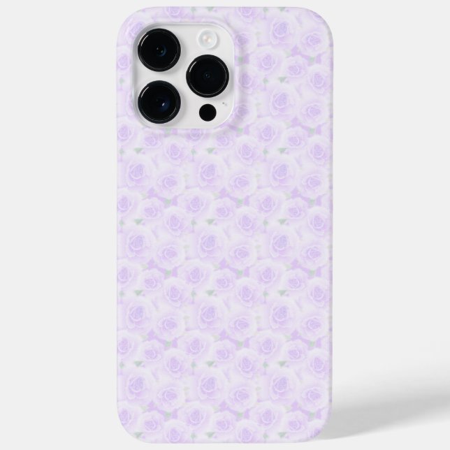 PASTEL LAVENDER ROSE Case-Mate iPhone 14 PRO MAX HÜLLE (Rückseite)