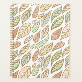 Pastel Leaf Drift Planner Planer