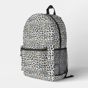Pastel Leopard Spot Pattern Bedruckter Rucksack