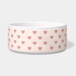 Pastel Liebe Hearts Napf