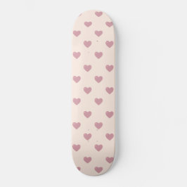 Pastel Liebe Hearts Skateboard