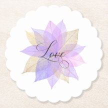 *~* Pastel LIEBE INTENSIVE UNTERSETZER EMOTO Blätt