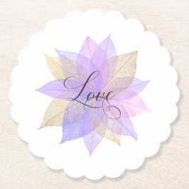 *~* Pastel LIEBE INTENSIVE UNTERSETZER EMOTO Blätt