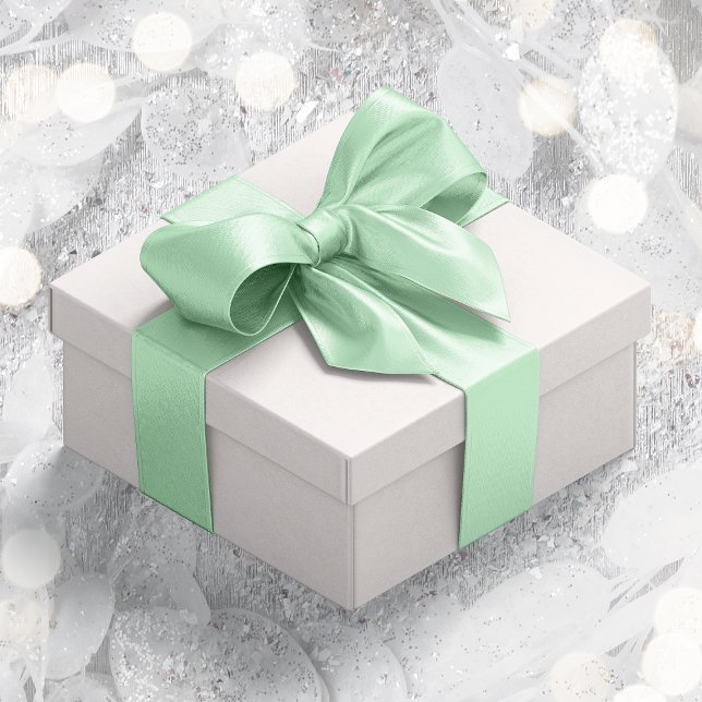 Pastel Light Green #B6E4BD Satinband (Pastel Light Green #B6E4BD Satin Ribbon)