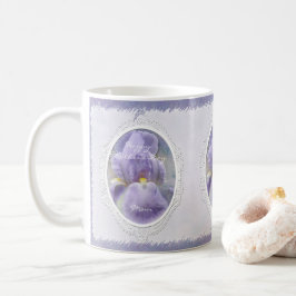 Pastel Lila Iris Tasse Muttertag