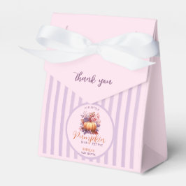 Pastel Lilac Little Pumpkin Baby Shower Geschenkschachtel
