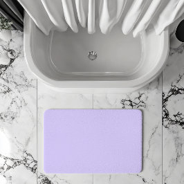 Pastel Lilac Solid Color | Classic | elegant Badematte