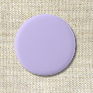 Pastel Lilac Solid Color Classic elegant Button