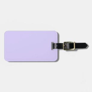 Pastel Lilac Solid Color Classic elegant Gepäckanhänger