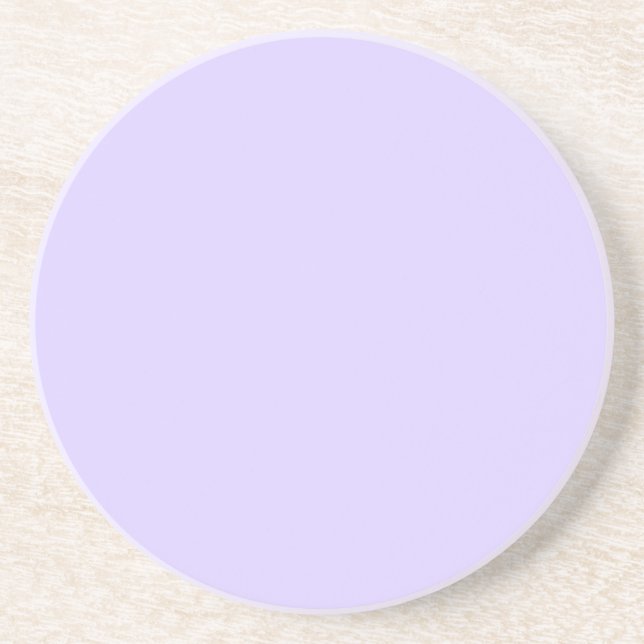 Pastel Lilac Solid Color | Classic | elegant Getränkeuntersetzer (Vorne)