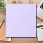 Pastel Lilac Solid Color | Classic | elegant Notizblock<br><div class="desc">Pastel Lilac Solid Color | Klassisches Design | Elegantes Produkt | Trendfarbe | Stilvoll und Mode | MINIMALISTISCH</div>