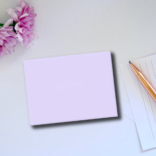 Pastel Lilac Solid Color   Classic   elegant Post-it Klebezettel