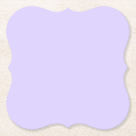 Pastel Lilac Solid Color | Classic | elegant Untersetzer