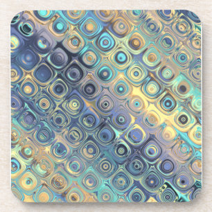 Pastel Liquid Dots Untersetzer