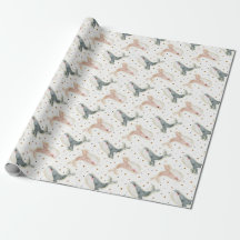 Pastel Little Whale Gender Neutral und Polka Dots