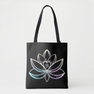 Pastel-Lotos Tasche